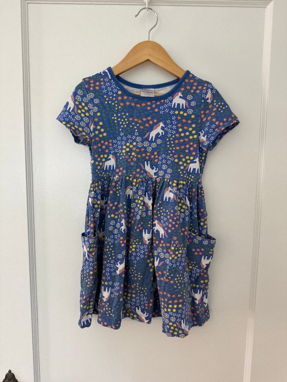Hanna Andersson Unicorn Dress with Pockets 5